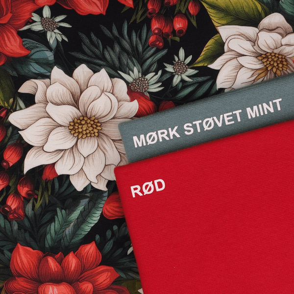 Christmas Floral - Jersey