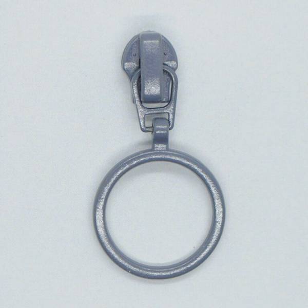 Mørk Grå Glider m/ring 4mm