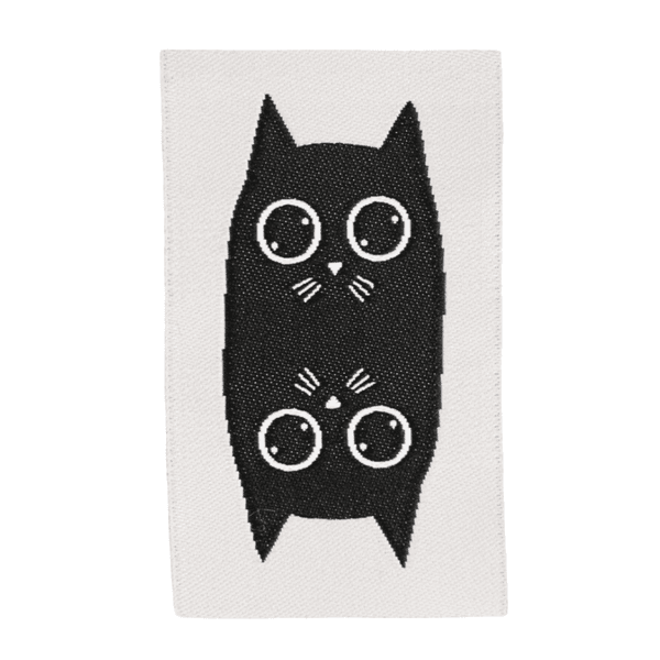 Katt - Merkelapp 30x50 mm