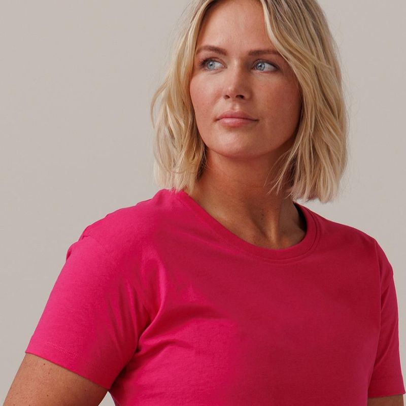 Organic GOTS T-skjorte Dame - (Forhåndsbestilling)