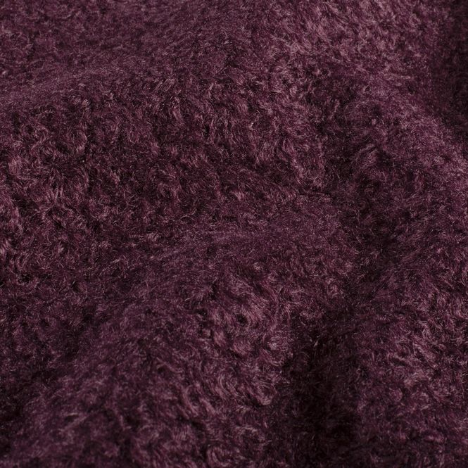 Hovedbilde Aubergine - Teddy Boucle