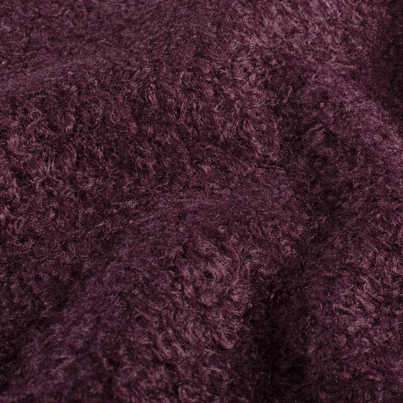 Aubergine - Teddy Boucle