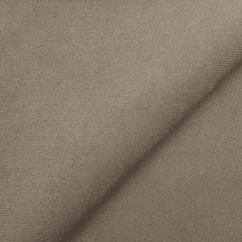 Taupe - Velvet Møbelstoff