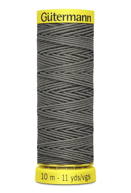 Grå 1505 - Elastisk Tråd 10 m