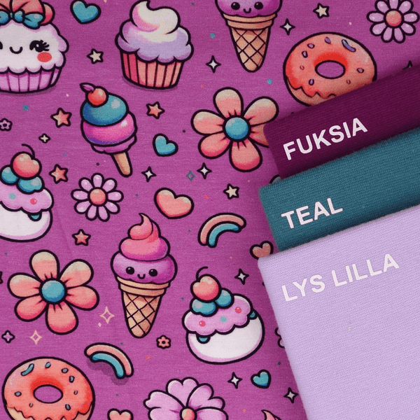 Candy Love Fuksia - Jersey