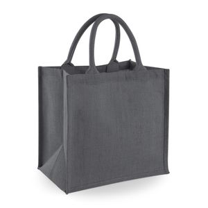 Hovedbilde Jute Midi Tote Bag - Graphite Grey