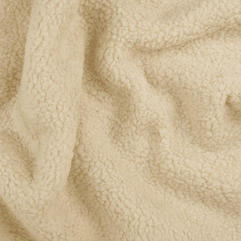 Ecru - Soft Cotton Teddy