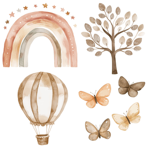 Hovedbilde DTF trykk: Boho 15x15cm