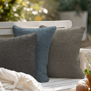 Hovedbilde M&oslash;rk Denimbl&aring; Melert - Vanntett Utend&oslash;rsstoff