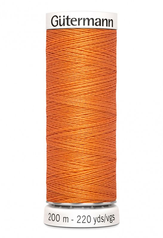Lys Orange - 285 Polyester Sytråd 200 m