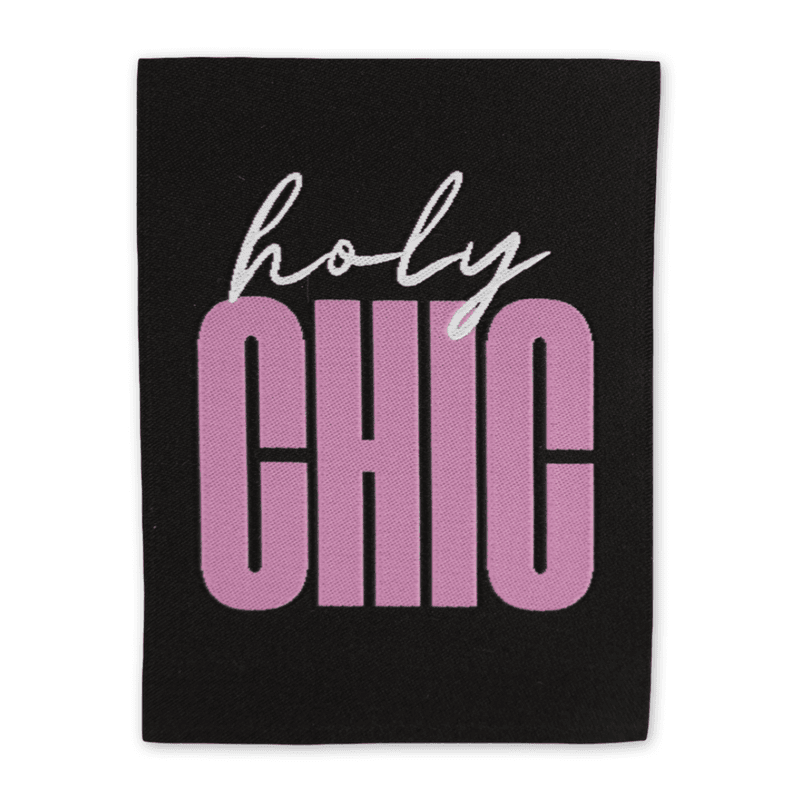 Holy Chic - Merkelapp 60x80 mm