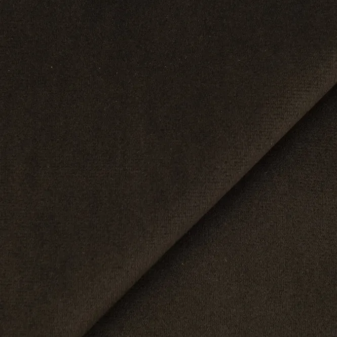 Hovedbilde Mørk Brun - Velvet Møbelstoff