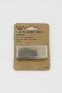 Hovedbilde Hekter No.3 - 14 par - Sort