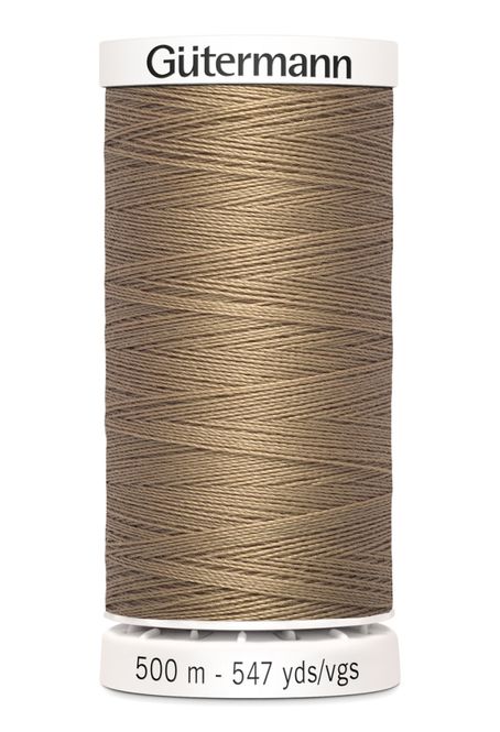 Hovedbilde Mørk Beige 139 - Polyester Sytråd 500 m