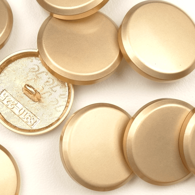 Hovedbilde Soft Gold - 23 mm Metall Knapp