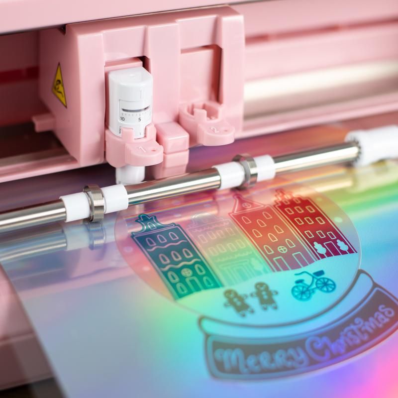 Silhouette Printable Holographic Stickers