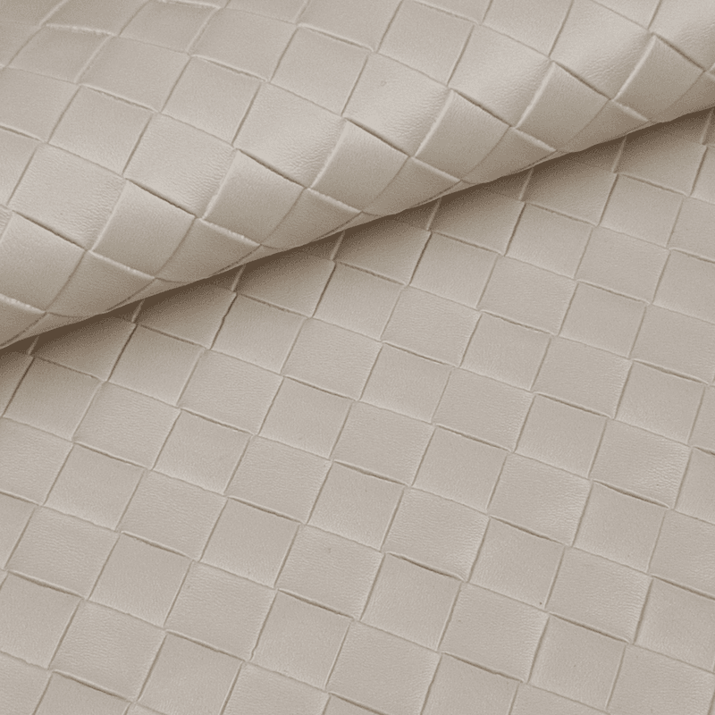 Flettet Beige - Veskevinyl