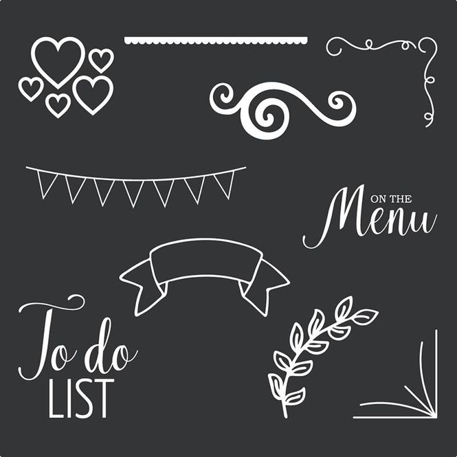 Hovedbilde Silhouette Chalkboard Starter Kit