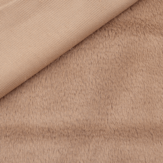 Hovedbilde Nola Beige - Pelsstoff