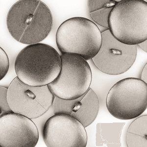 Hovedbilde Bowie Antikk S&oslash;lv - 20 mm Metall Knapp