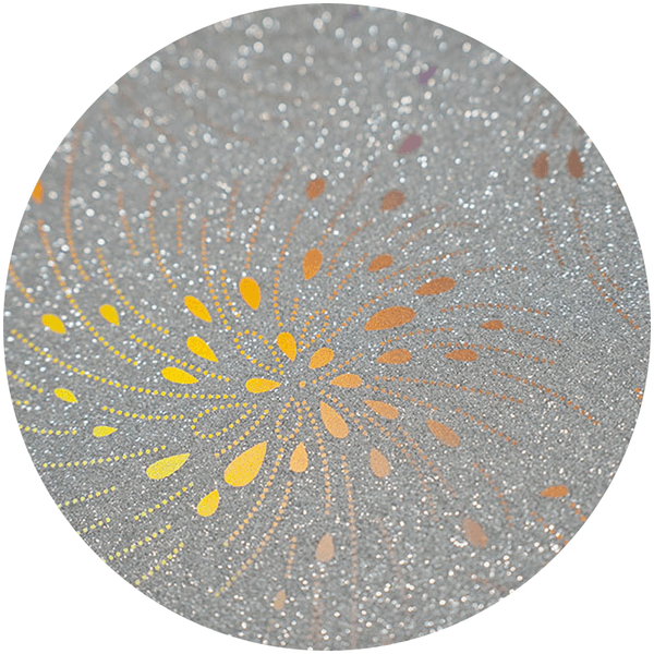 HTV Bling-Bling Trends 30x30 cm Flower Silver (Chemica)