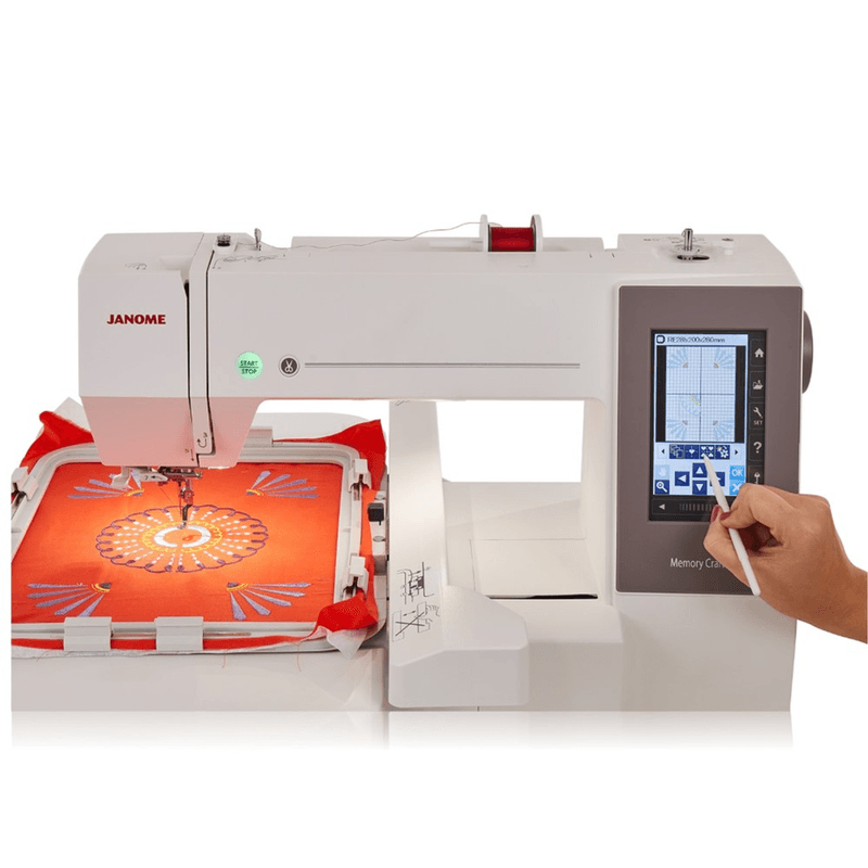 Janome Memory Craft 550E Broderimaskin