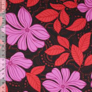 Hovedbilde Eloise Black/Pink - Bomullssateng