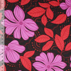 Hovedbilde Eloise Black/Pink - Bomullssateng