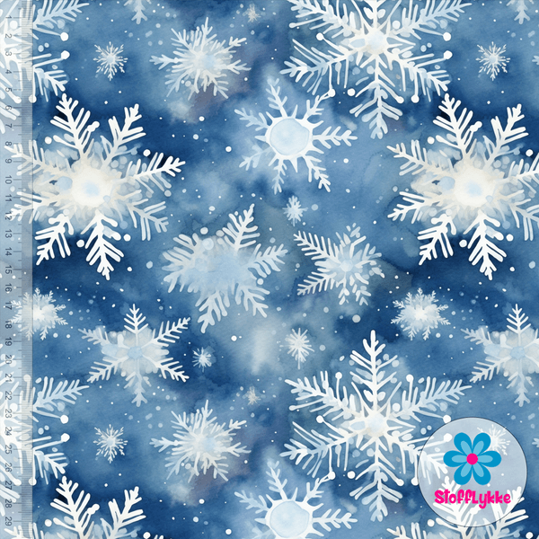 Snowflake Blue - Jersey