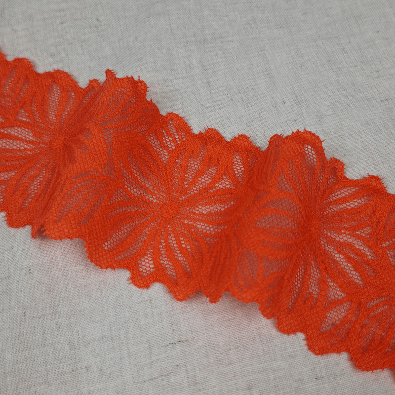 Florita Orange - Elastisk Blonde 55 mm