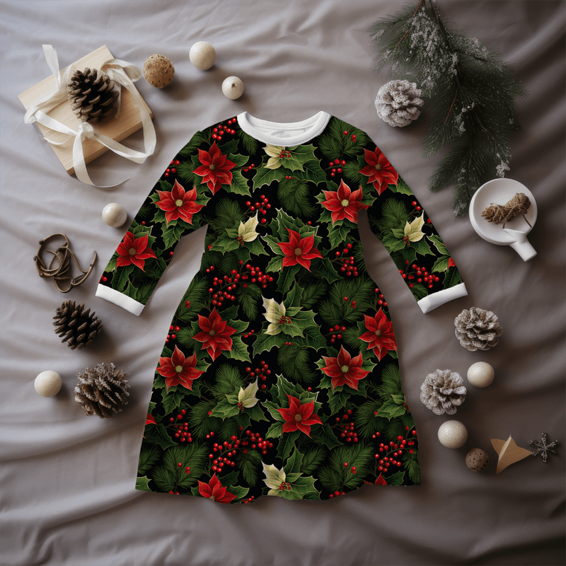 Poinsettia Noir - Jersey