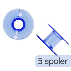 Hovedbilde Blå Plastspole "J" type - 5pk