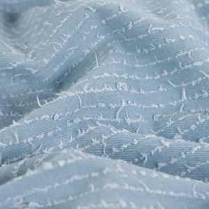 Hovedbilde Stripe Lys Bl&aring; - Denim Jacquard