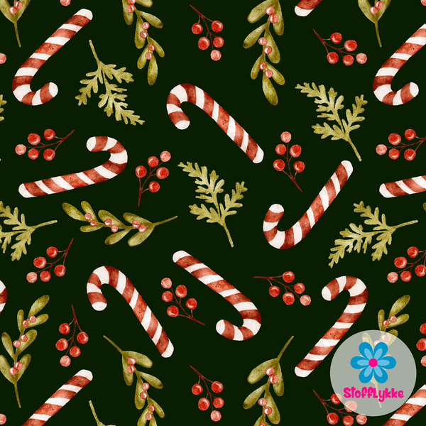 Candycane & Mistletoe - Jersey