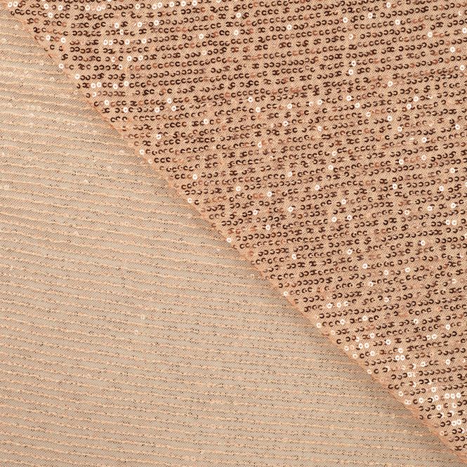 Hovedbilde Stripy Rosegull - Paljettstoff
