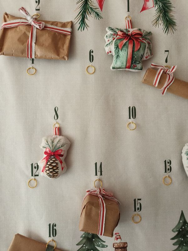 Adventskalender Panel Kanvas