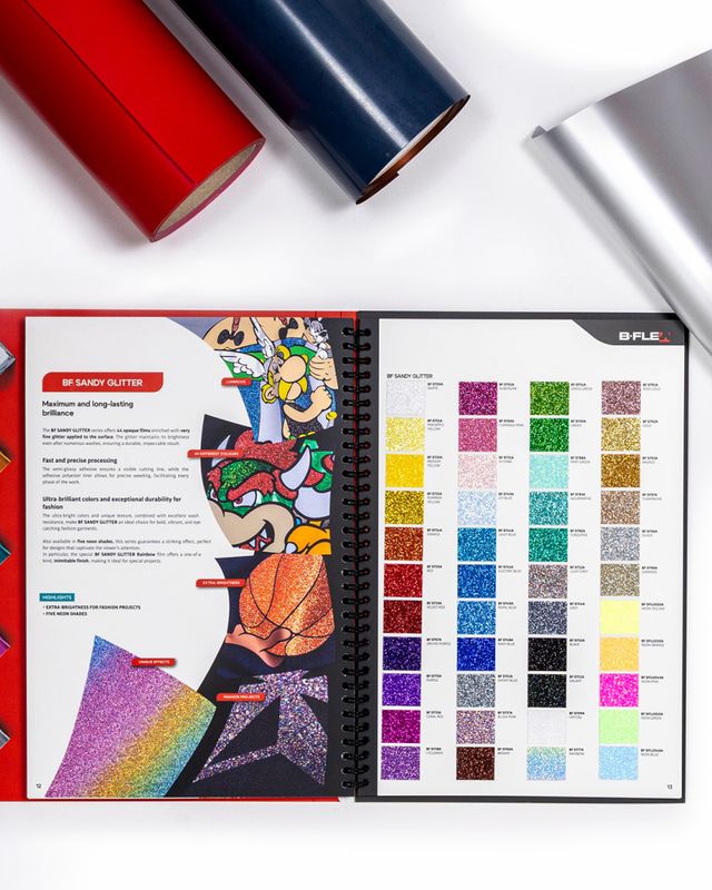 B-Flex Colorguide, HTV showbook