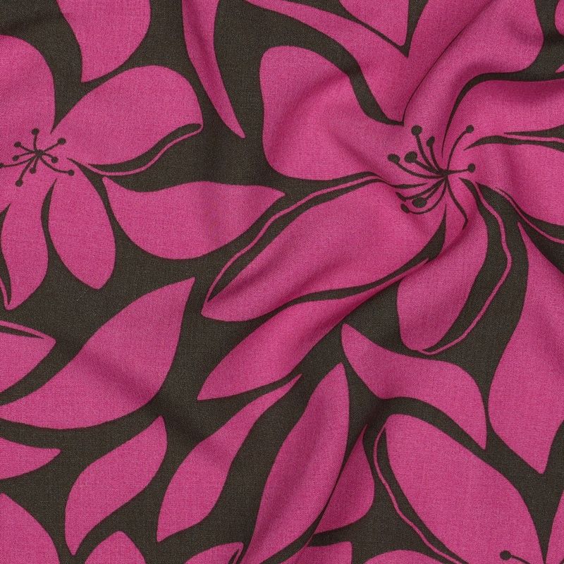 Ava Pink - Vevd Viskose