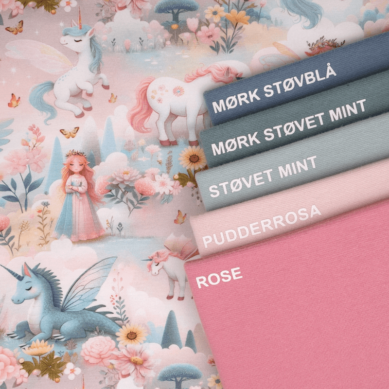 Fairytale Land Dusty Rose - Jersey
