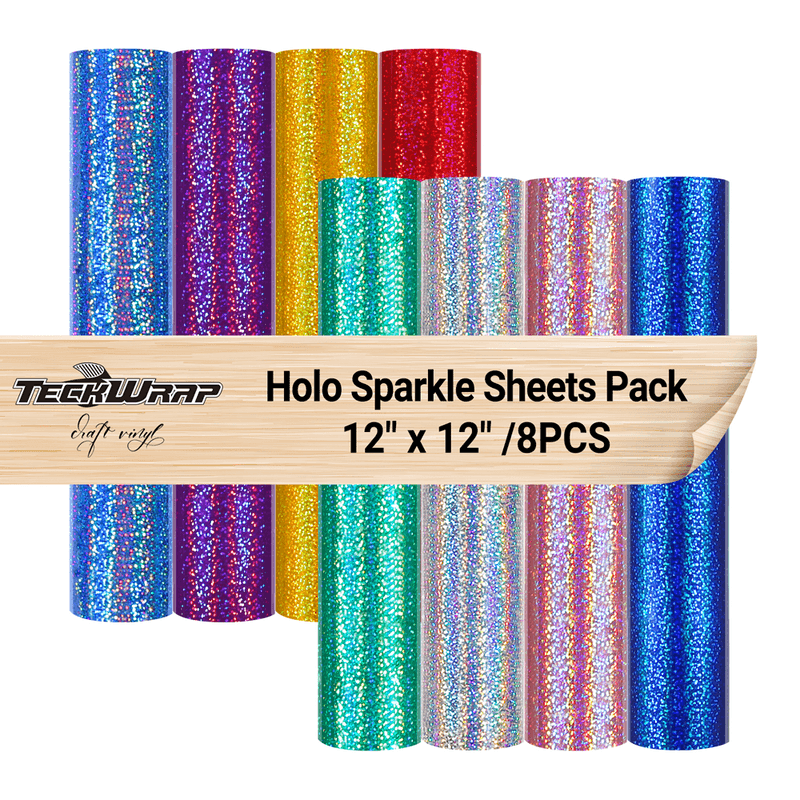 Samlepakke Holographic Sparkle Dekorvinyl