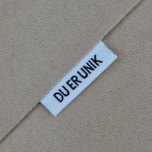 Hovedbilde DU ER UNIK - Hvit merkelapp 5 stk