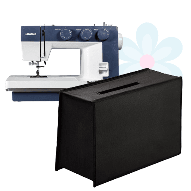 Janome 1522 Midnight Blue m/KAI Saks og Hjertemønster