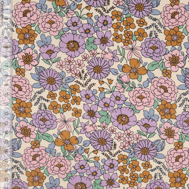 Josephine Lilac - Fast Bomull