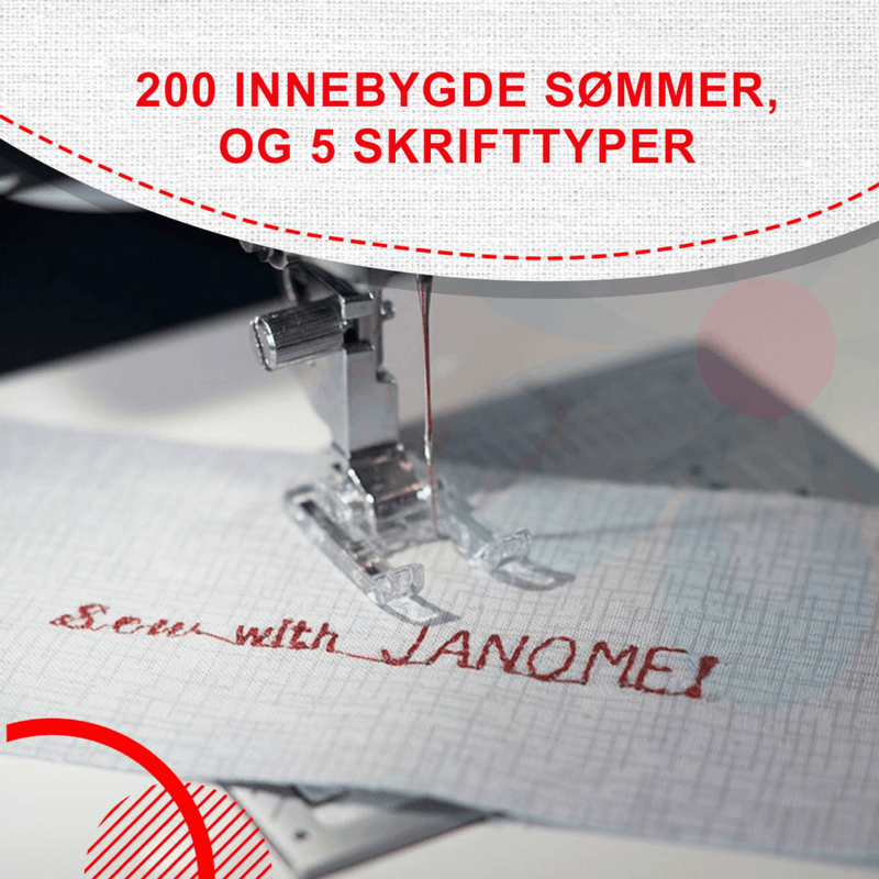 Janome Memory Craft 6700P DEMOmaskin