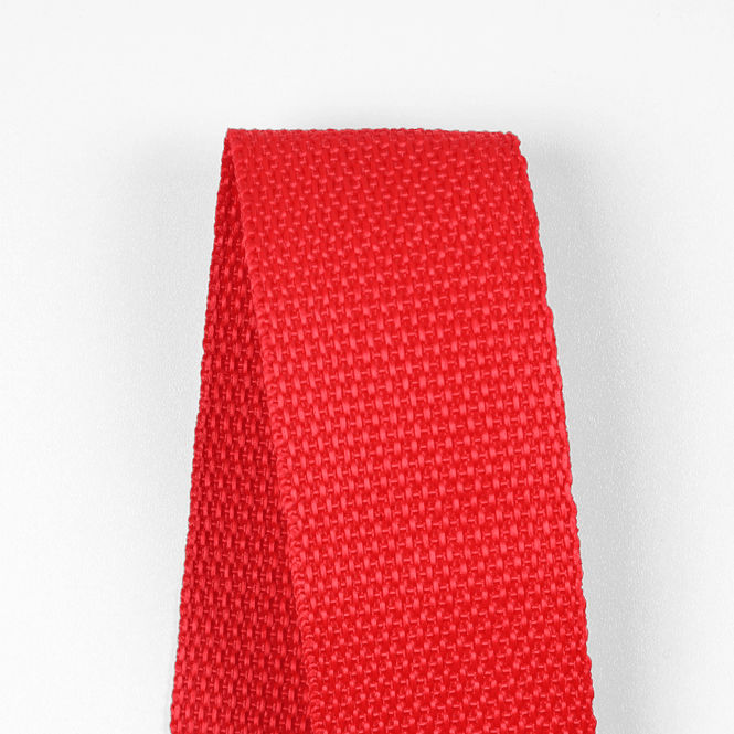 Hovedbilde Tomatrød - Vevd Bånd Polyester 40 mm (515)