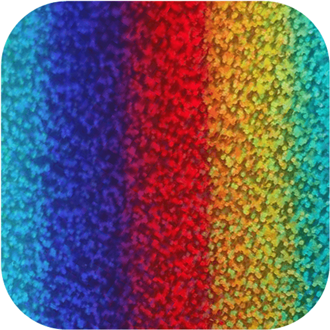 Hovedbilde HTV Glam Rainbow 50x30cm