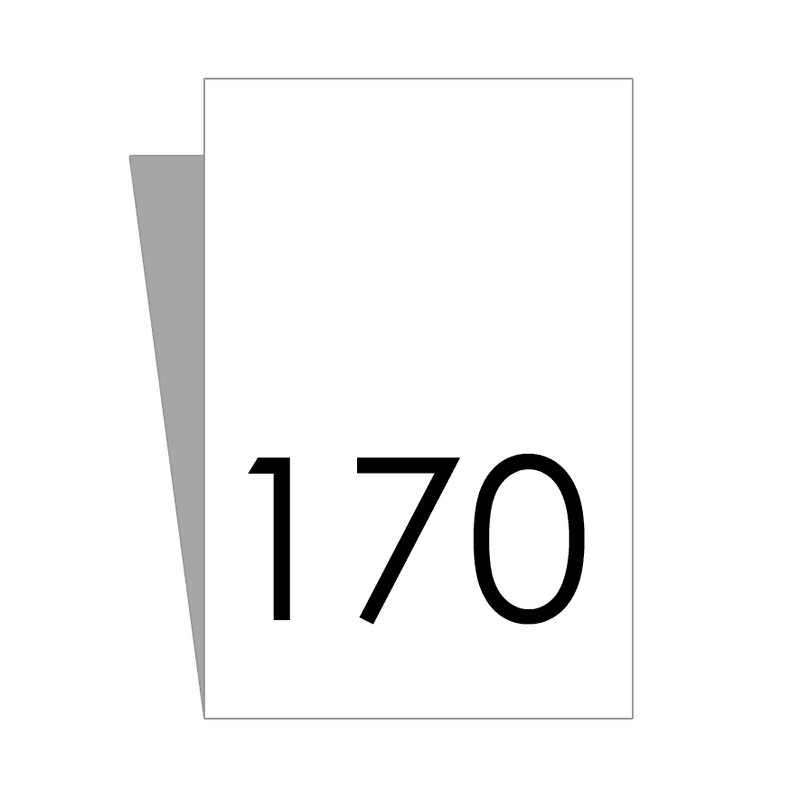 Hvit Størrelseslapp - 20 stk
