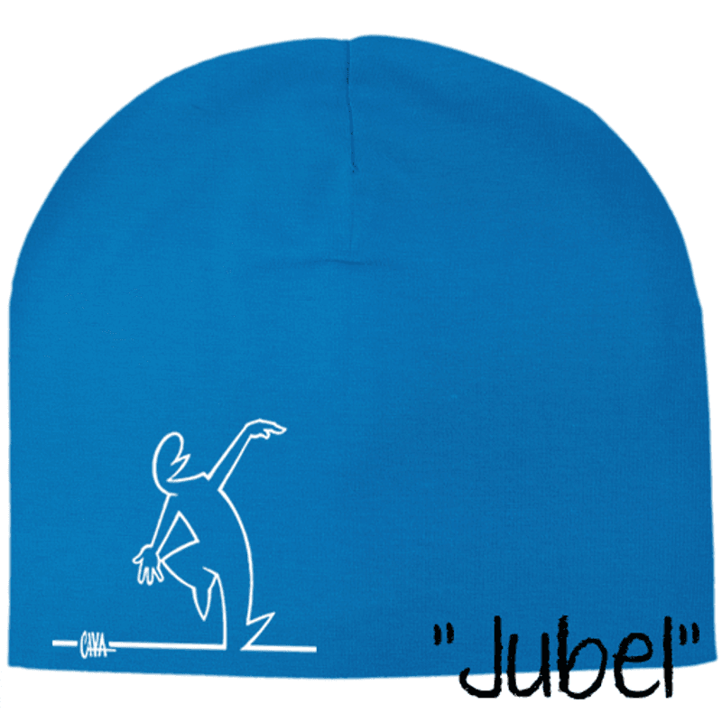 Mellomblå Streken - Lue