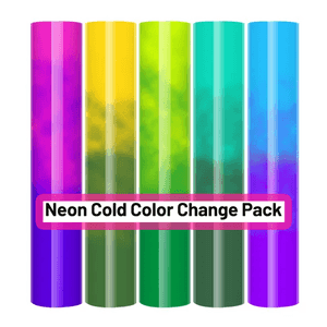 Hovedbilde Samlepakke Neon Cold Color Changing Dekorvinyl
