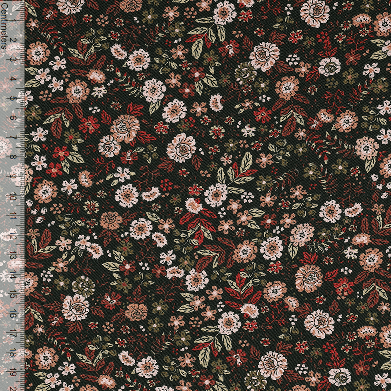 Earthy Blossom - Vevd Viskose